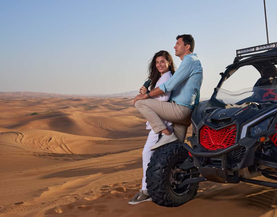 Dubai: Desert Safari, Quad Bike & Premium Camp Experience - What the 4x4 ride adds to the day