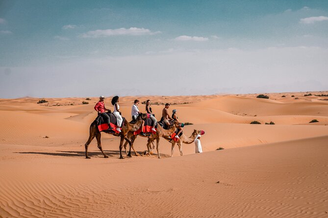 Dubai Desert Safari Thrill: Camel Ride, Live shows, BBQ & Spirits - What the $147.68 price really covers