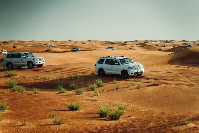 Dubai Desert Safari Tour by 4WD with Options - Dinner, performances, and the long evening finish