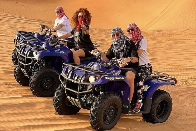 Dubai Desert Safari with 4x4 Cars, Live BBQ, Shows & Much more - A Thirty-Minute Drive to the Camp