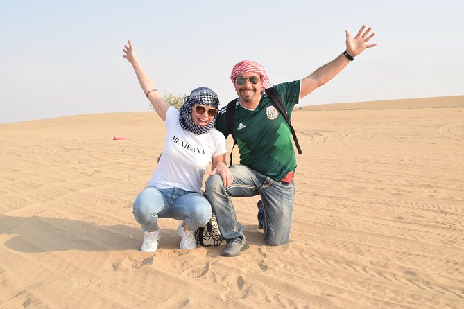 Dubai Desert Safari with BBQ, 3 Shows & Camel Ride at Majlis Camp - Three shows, from spinning lights to fire