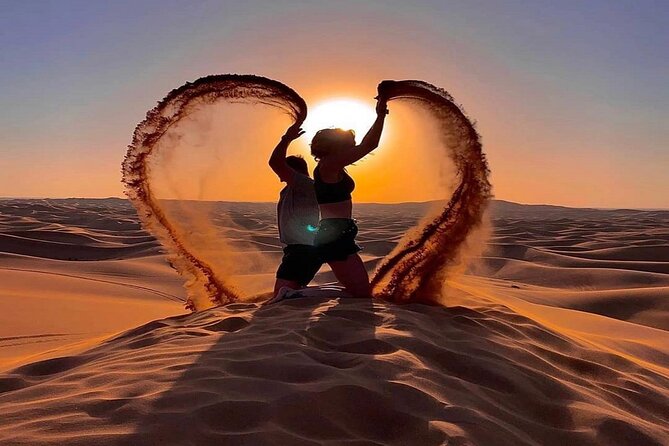 Dubai Desert Safari with BBQ and 4WD Land Cruiser Dune Bashing - Arabic coffee, dates, and the desert camp
