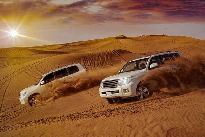Dubai Desert Safari With BBQ dinner - The 4x4 ride across the dunes