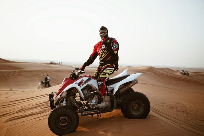 Dubai Desert Safari with BBQ Dinner and Live Shows - From Dubai pickup to Sahara Amusement