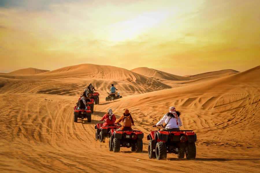 Dubai: Desert Safari with BBQ Dinner & Quad Biking Option - Choose your desert day carefully