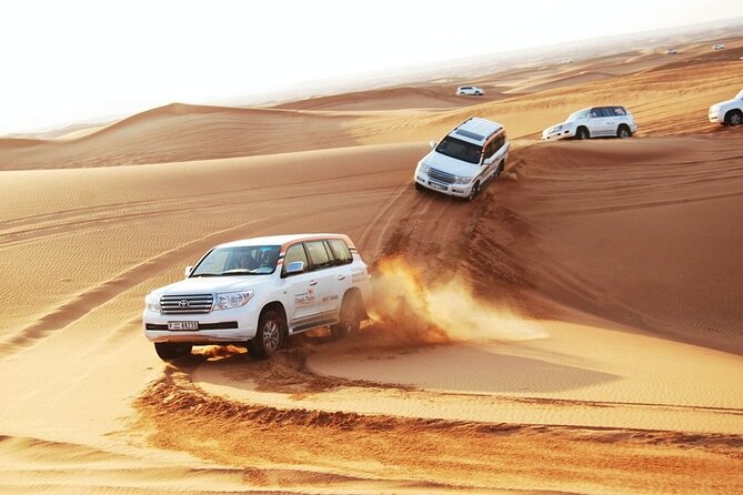 Dubai Desert Safari With BBQ dinner - Sunset among the rolling sand
