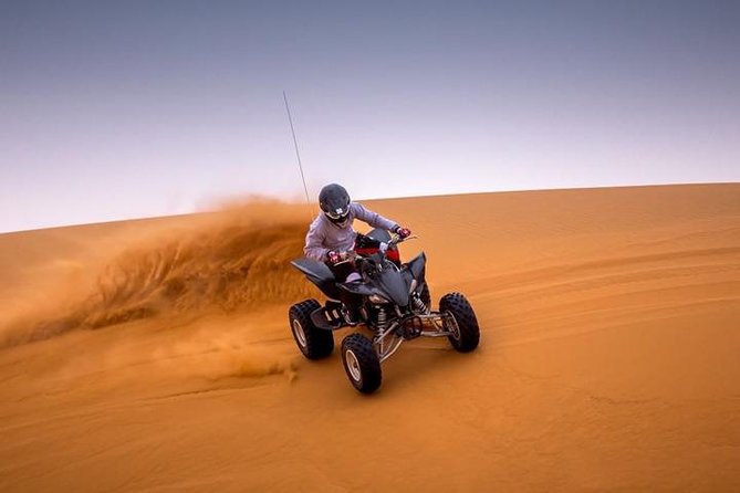 Dubai: Desert Safari with Camel Ride & Dune Bashing - Sunset photos, sandboarding, and camp comforts