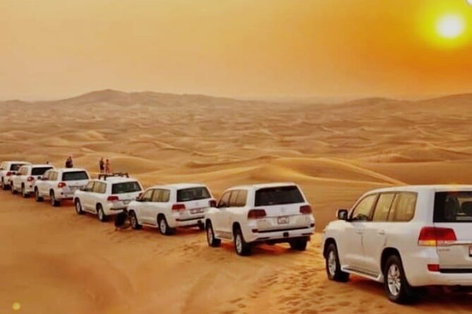 Dubai Desert Safari with Camel Ride, Sand surf, & BBQ Dinner - Key points at a glance