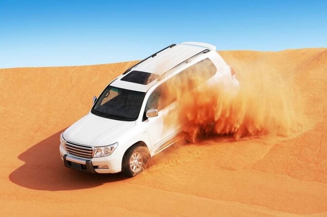 Dubai Desert Safari with Camel Riding, Sand Boarding,BBQ Dinner and 3 Live Shows - The shared camp and the evening program