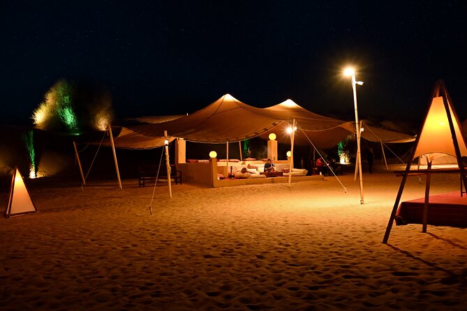 Dubai Desert Safari with Desert Camp Dinner, Camel Ride & Shows - Practical details that affect your evening