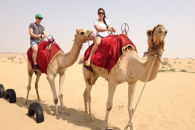 Dubai Desert Safari with Dinner, Camel Ride & Dune Bashing - Lehbab’s red dunes and the 4x4 ride