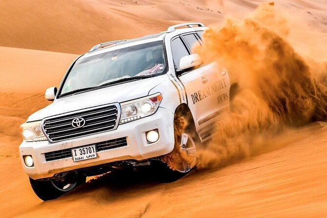 Dubai Desert Safari With Dune Bashing, Camel Ride & BBQ Dinner - Key points to know before you book