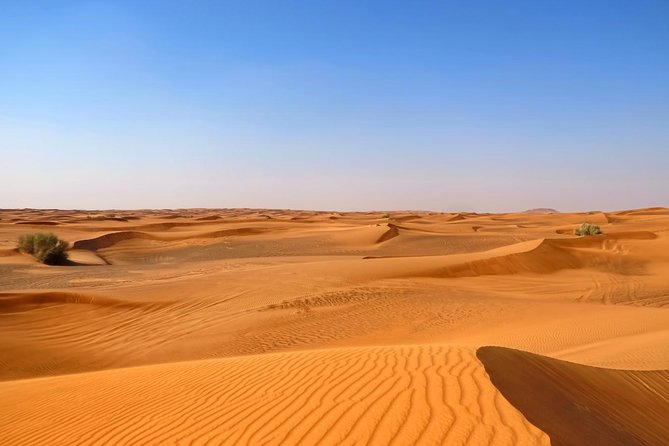 Dubai Desert Safari with Dune Bashing, Camel Rides & BBQ - The 4WD ride and the first look at the dunes
