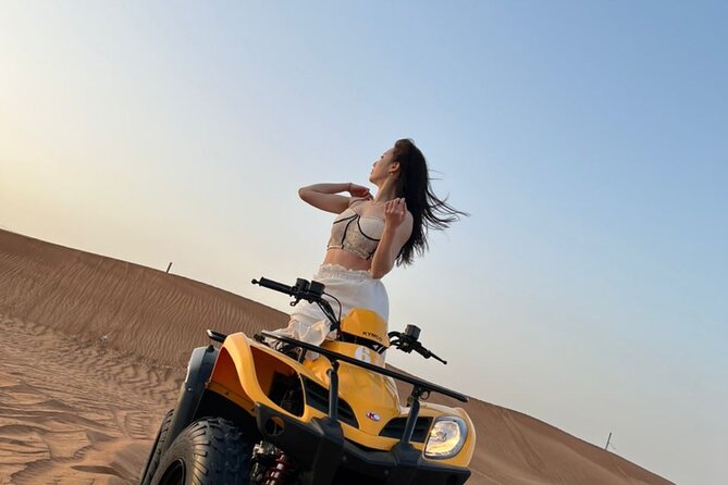Dubai Desert Safari with Quad Bike, sandboarding, live show & BBQ - Why Lahbab makes this safari different