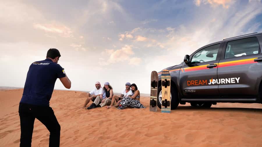 Dubai Desert Trail: Guided Quad/Polaris and Red Dunes Safari - Key points at a glance
