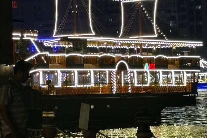Dubai Dhow Cruise Dinner Al Seef Creek Multicusine - Transportation and meeting point details