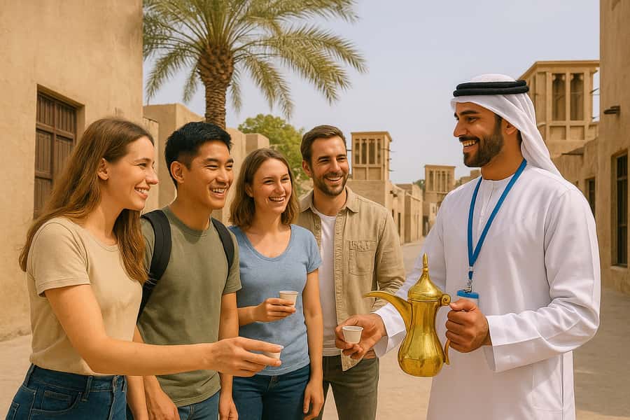 Dubai.Discover Old town,Markets,street food,Abra &Museums - Starting at Al Seef, where old Dubai meets the Creek