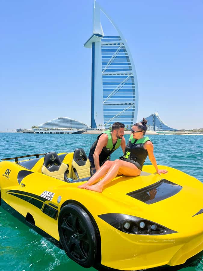 Dubai: Dubai Marina Jetcar Ride - Taking the wheel at Jumeirah’s Fishing Harbour