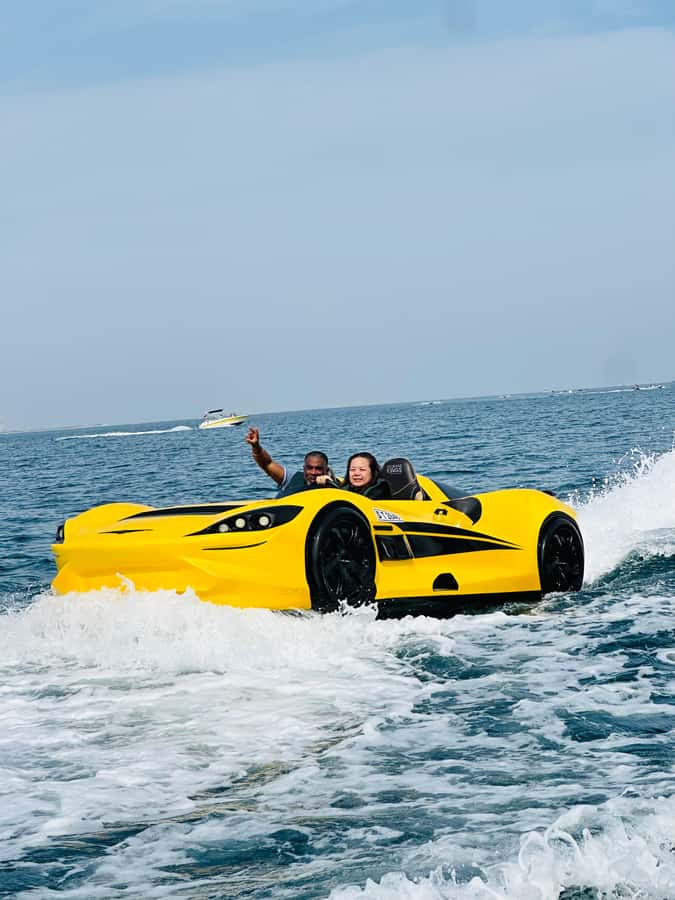 Dubai: Dubai Marina Jetcar Ride - What to bring and how to prepare