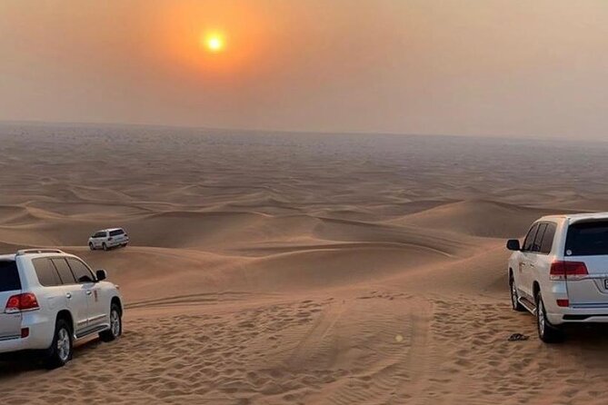 Dubai Dunes Safari With Quad Bike, Camel Ride, BBQ Dinner & Live Shows - Pickup makes the price more useful