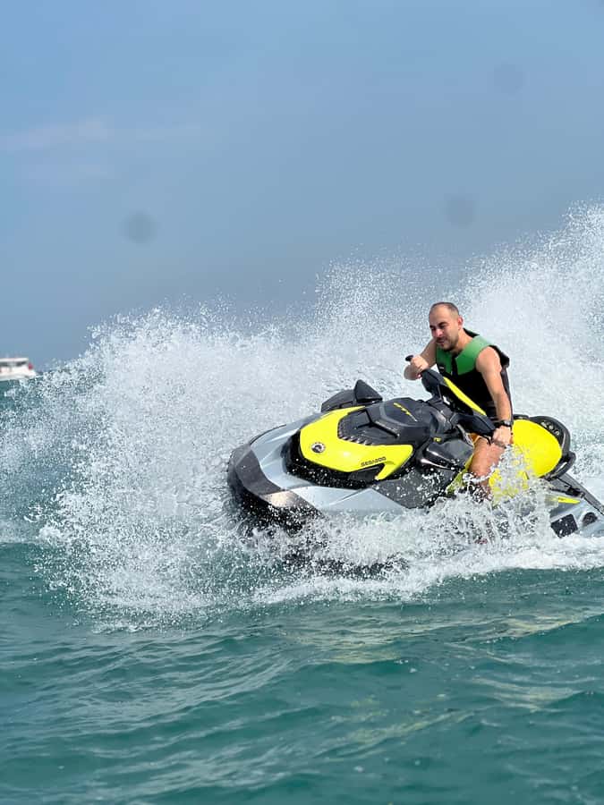 Dubai East: Guided JetsKi Ride with Sound System! - The best part: Dubai’s skyline from the water