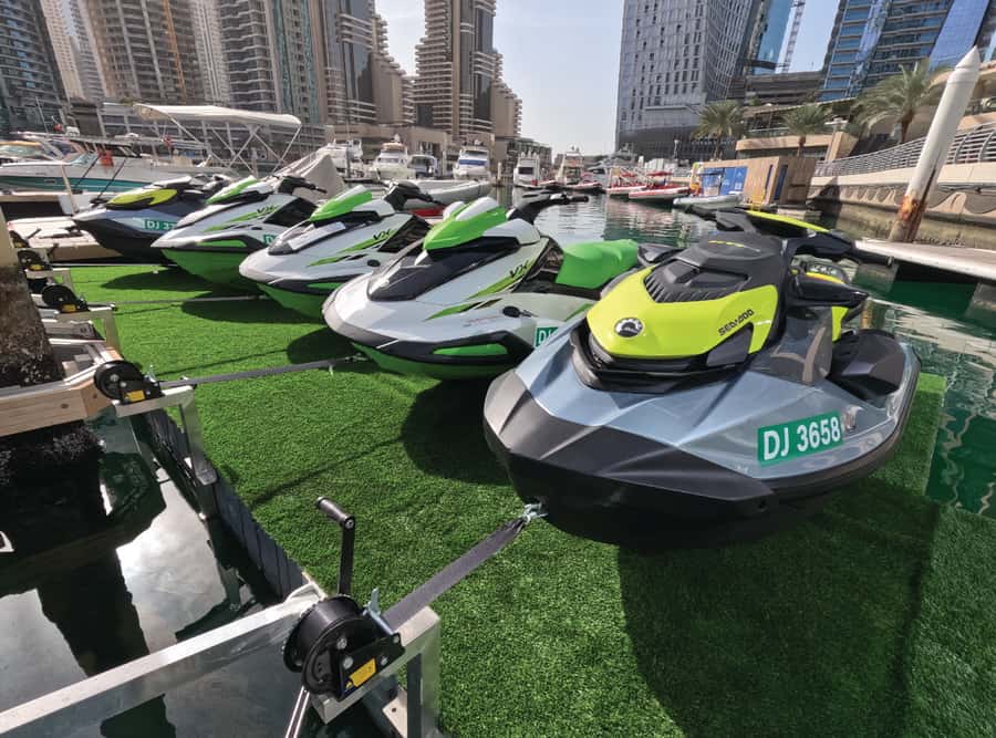 Dubai East: Guided JetsKi Ride with Sound System! - What the 1900cc jetski feels like