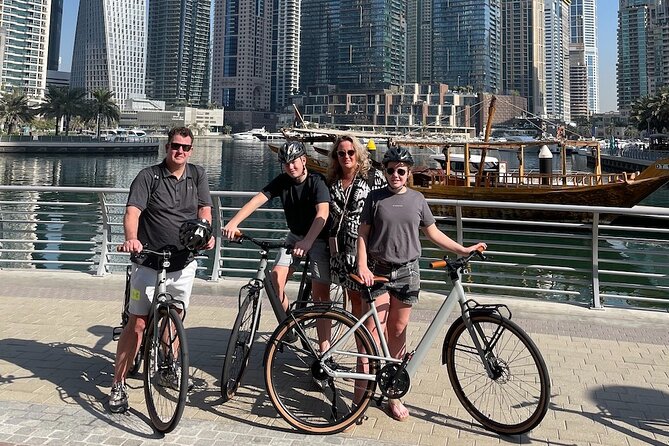 Dubai Electric Bicycle Tour - Dubai Opera and the final approach