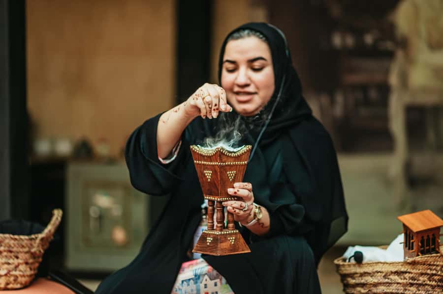 Dubai: Emirati Cultural Breakfast Experience - A quiet courtyard in old Dubai