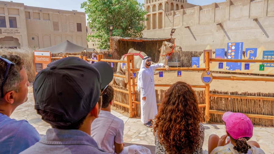 Dubai: Emirati Cultural Experience with Emirati Meal - Riding the Heritage Express trolley