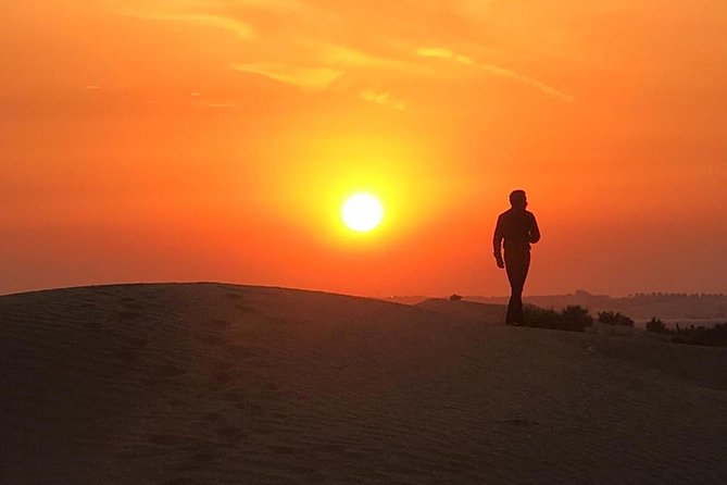 Dubai Evening 4x4 Desert Safari, Shows, Camel Ride BBQ Dinner - Four shows after dark