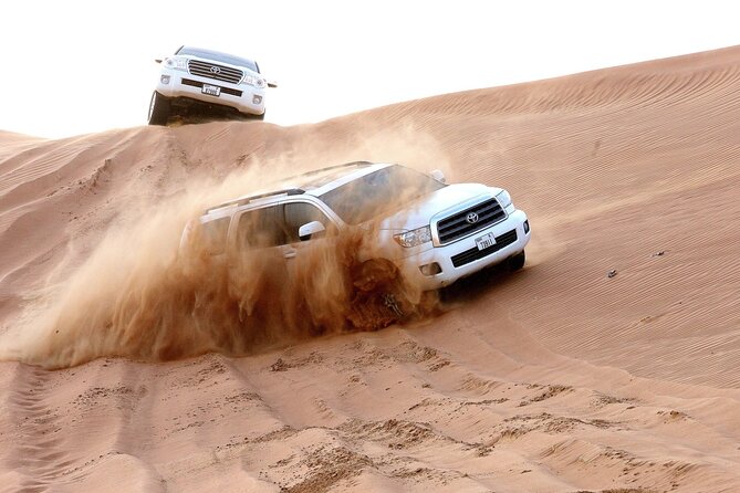 Dubai Evening Desert safari & BBQ Dinner-Pickup From Dubai mall - Sunset photos and the short camel ride