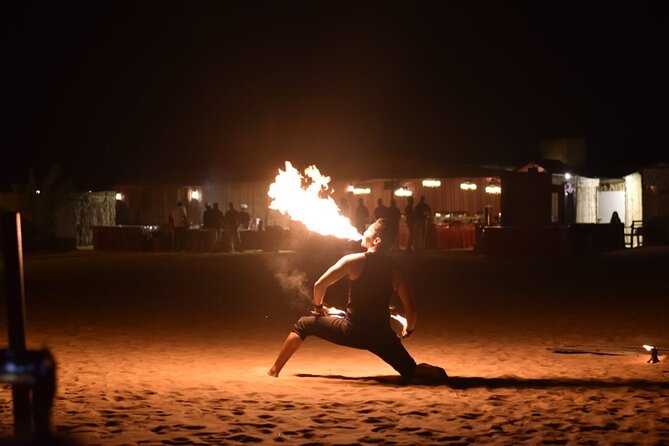 Dubai Evening Desert safari & BBQ Dinner-Pickup From Dubai mall - The Bedouin-style camp and evening entertainment