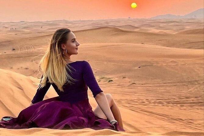 Dubai Evening Desert Safari & BBQ Dinner - Lahbab’s 35-minute dune-bashing run