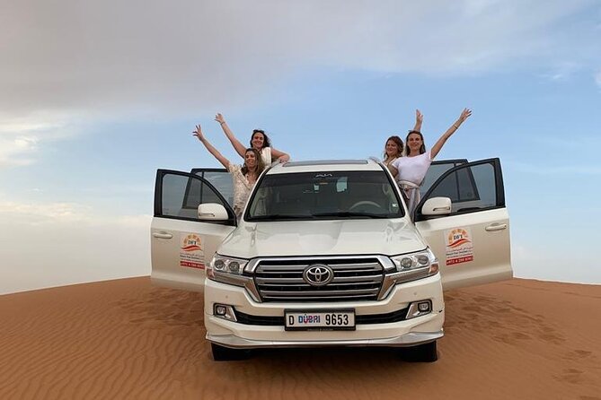 Dubai Evening Desert Safari with BBQ & Live Entertainment - Lahbab’s high dunes and the 35-minute ride