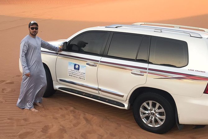 Dubai Evening Private 4x4 Desert Safari ,4 Live Shows, BBQ Dinner - A traditional camp with simple cultural touches