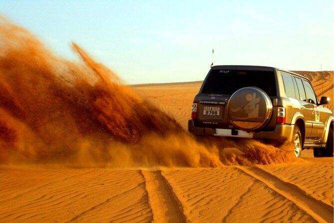 Dubai Evening4x4 Only Dune Drive Desert Safari Camel Ride - Key points at a glance