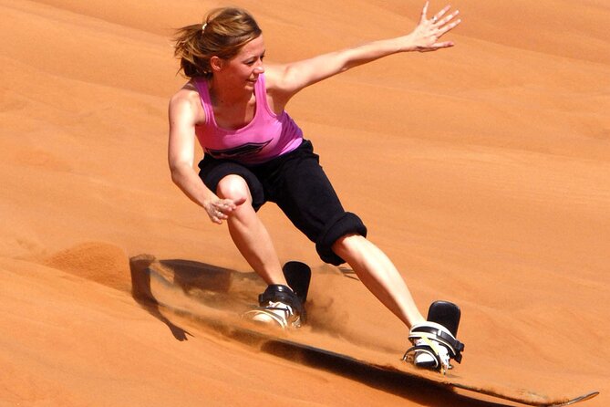 Dubai Evening4x4Desert Safari BBQ Dinner,4 Live Shows,Camel Ride - The camel ride and sandboarding