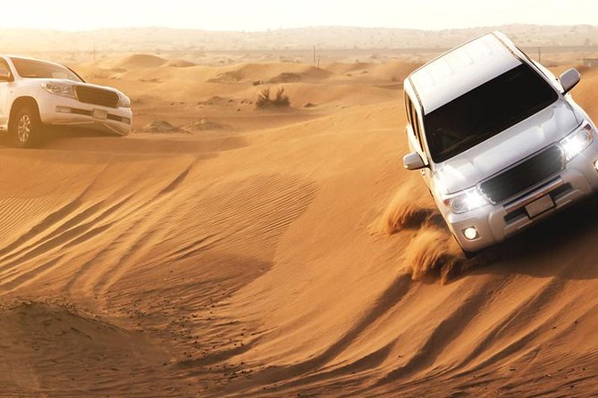 Dubai Evening4x4Desert Safari,BBQ Dinner,4 LiveShows,Camelride - The 30-minute ride that makes this safari worthwhile