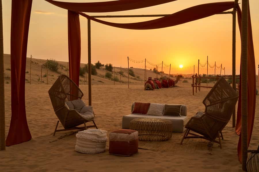 Dubai: Exclusive VIP Desert Safari Dinner with Live Show - Timing, heat, and practical comfort