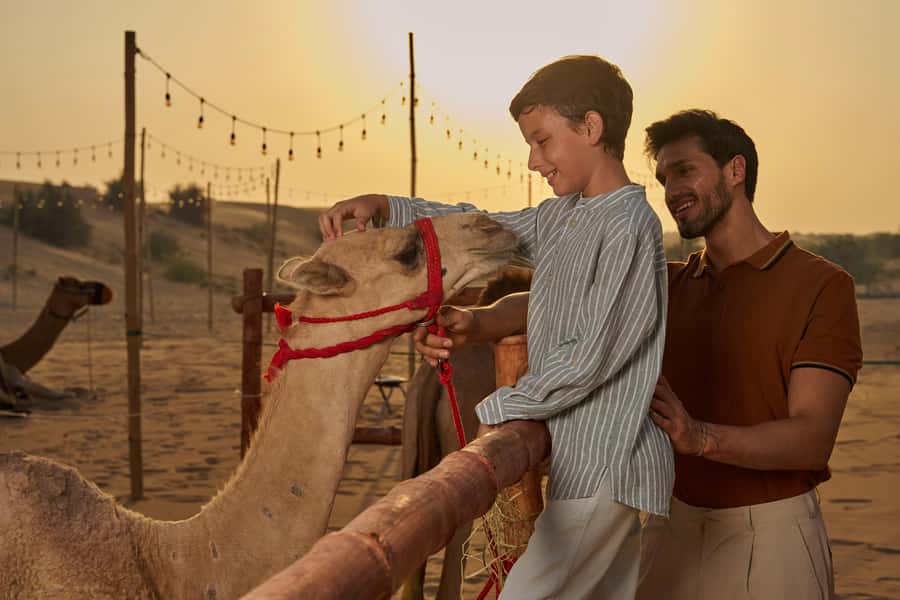 Dubai: Exclusive VIP Desert Safari Dinner with Live Show - Leaving Dubai in a private luxury 4x4