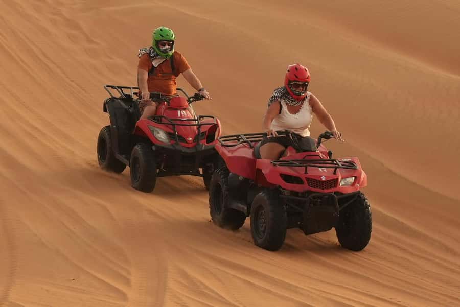 Dubai: Experience 60 Minutes Quad bike & BBQ Dinner - Key points to know before booking