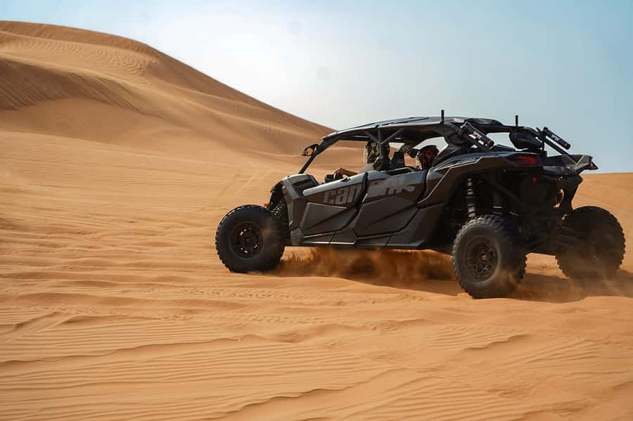 Dubai: Extreme Can-Am Buggy Desert Safari Adventure - The safety briefing is not a formality