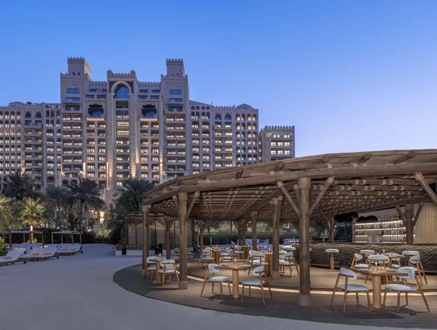 Dubai: Fairmont the Palm Pool and Beach Access - West Beach and the more relaxed side of the day