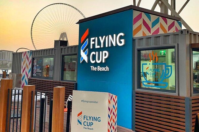 Dubai Flying Cup At JBR Beach - A simple 30-minute itinerary
