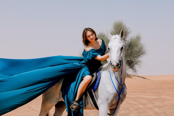 Dubai: Flying Dress with Photography and Exciting Dune Activities - How the photoshoot works