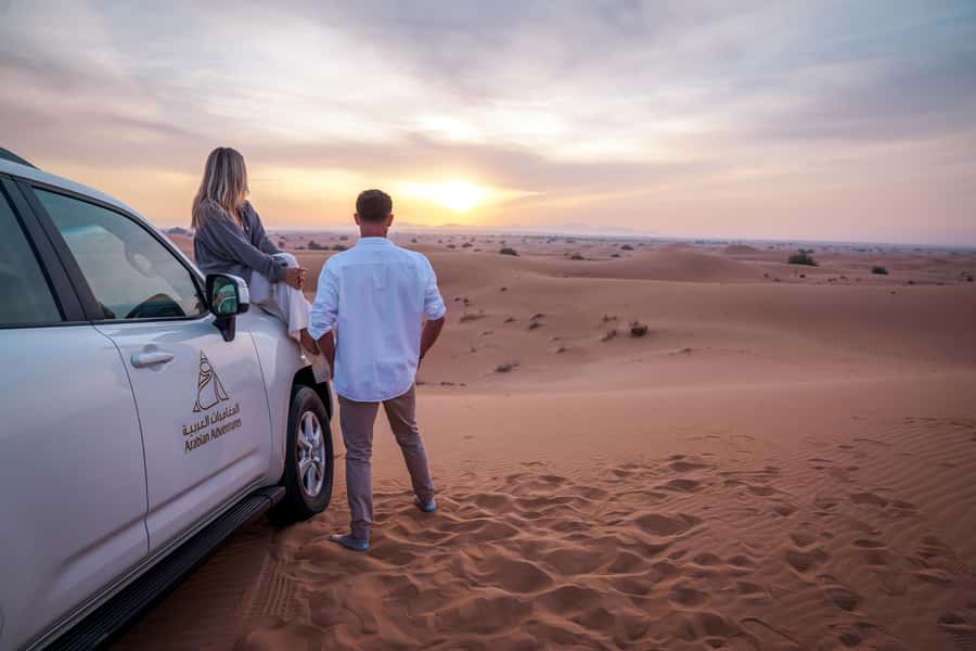 Dubai Fort Lisaili Desert: Quad, Buggy Ride & Free Souvenir - Fort Lisaili, a desert evening with a clear plan