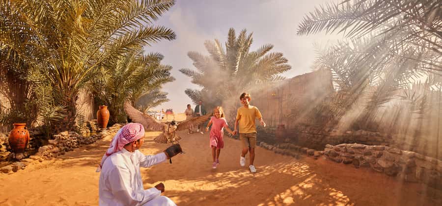Dubai Fort Lisaili Desert: Quad, Buggy Ride & Free Souvenir - Fire, tanoura, and belly dance after dark