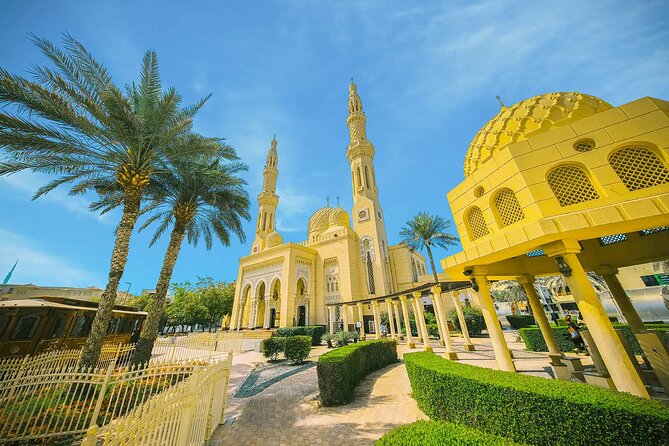 Dubai Full Day City Tour with Abra Boat and Monorail Ride - Crossing Dubai Creek by abra