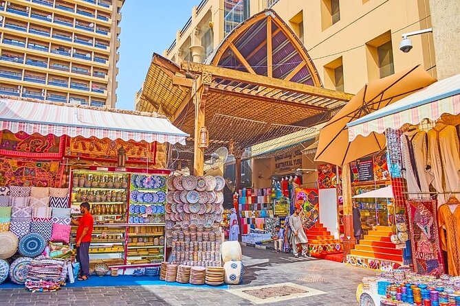 Dubai Full Day City Tour with Abra Boat and Monorail Ride - Gold Souk and Spice Souq: look first, buy carefully
