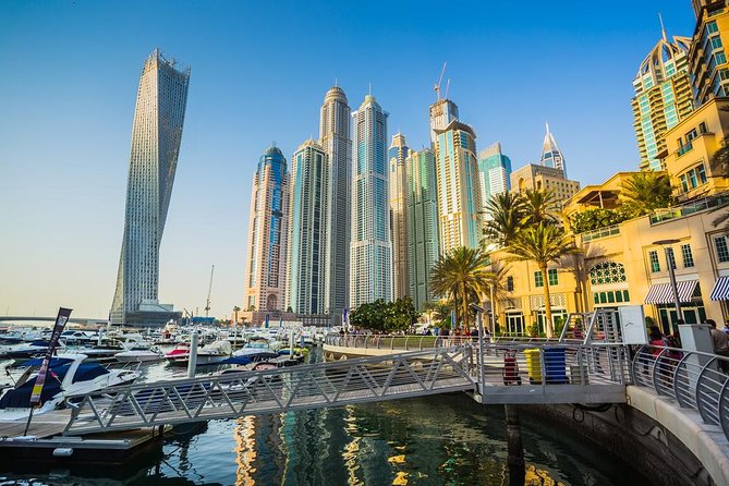 Dubai Full-Day Spanish Language Tour - City of Contrasts - Dubai Marina and the modern waterfront